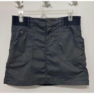 Athleta Ladies Grey Skort Shorts Size 4 Woman's Activewear Gym Tennis  Stretch